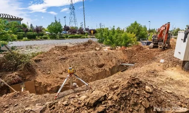 East Bidwell Street construction continues through August