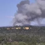Fast moving Coyote Fire in El Dorado County forces evacuation warnings