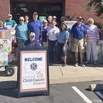 Kiwanis Clubs unite to deliver 12K diapers for families battling childhood cancer