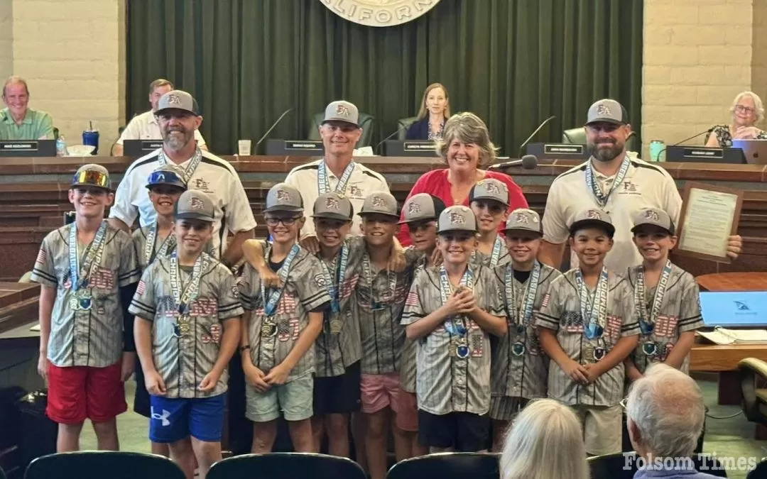 Mayor honors Folsom American Little League All-Stars