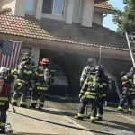 Folsom firefighters snuff Saturday morning structure fire; 1 firefighter injured