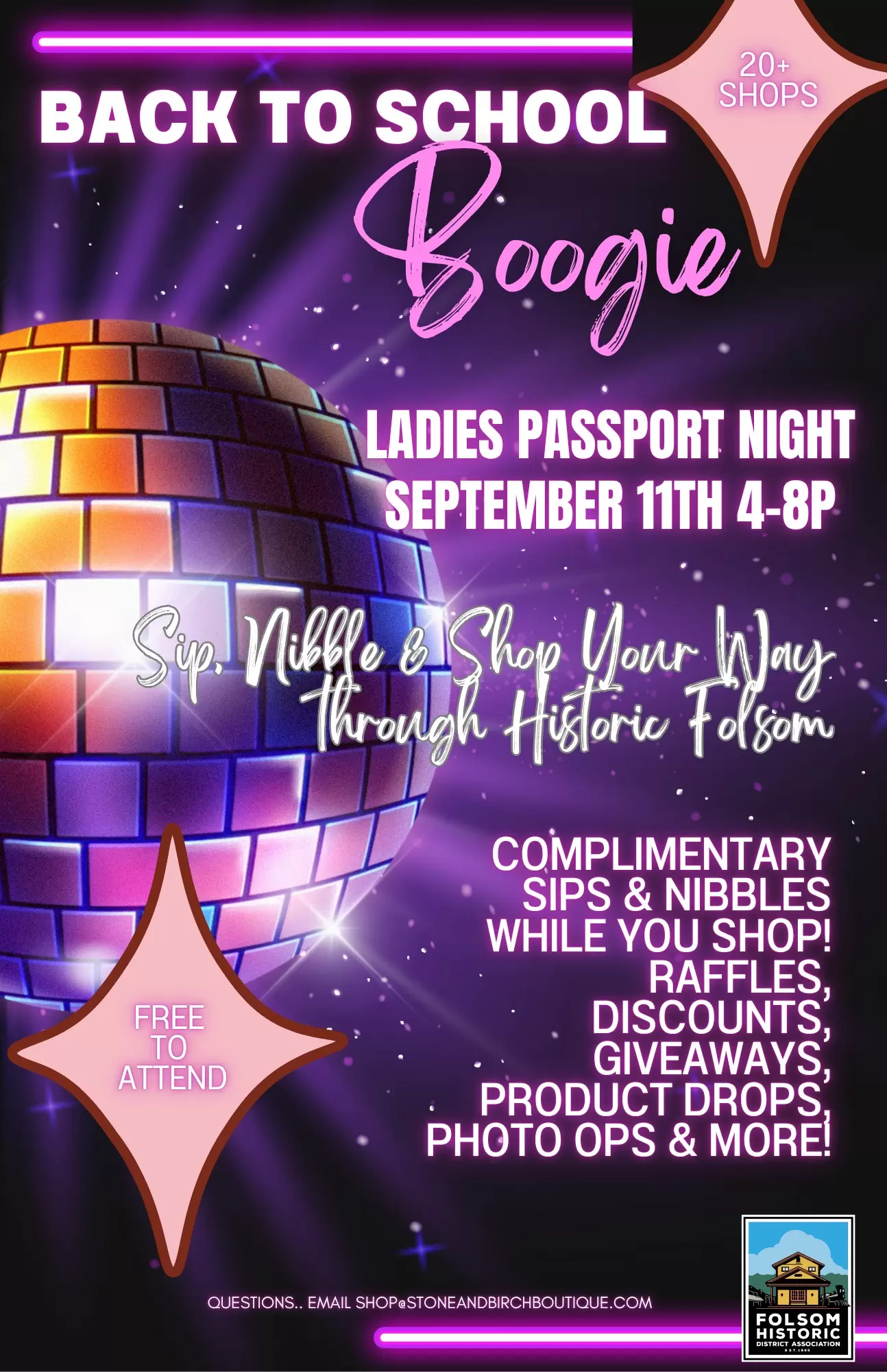 Ladies Passport Night Sept