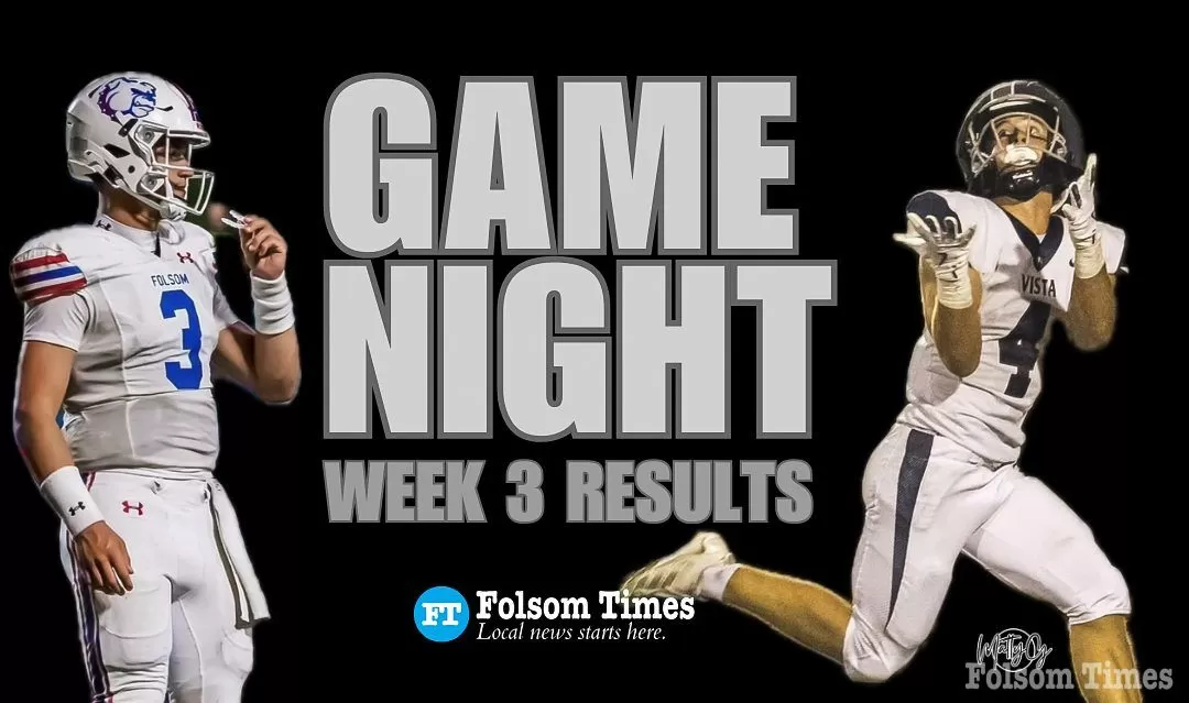 Friday night football; Week 3 ends tough for Folsom teams