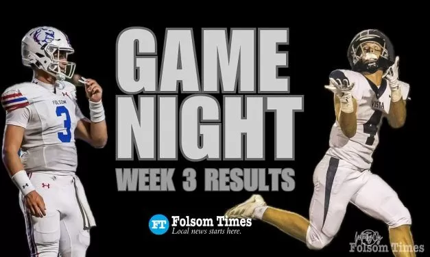 Friday night football; Week 3 ends tough for Folsom teams