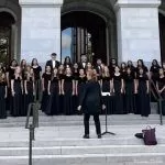Folsom Cordova choirs shine in performance on steps of State Capitol