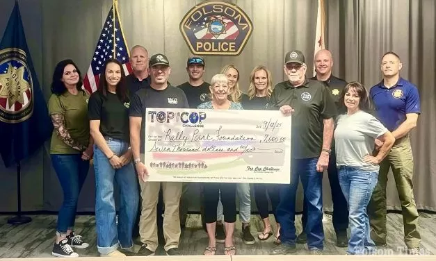 Folsom Police Officers Win Top Cop Challenge, Donate to Support Heroes