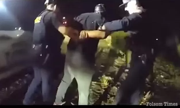 Man arrested after assault on officer outside Folsom hotel