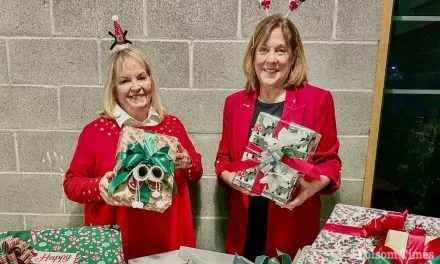 Folsom Rotarians host gift-wrapping fundraiser to benefit Twin Lakes Food Bank