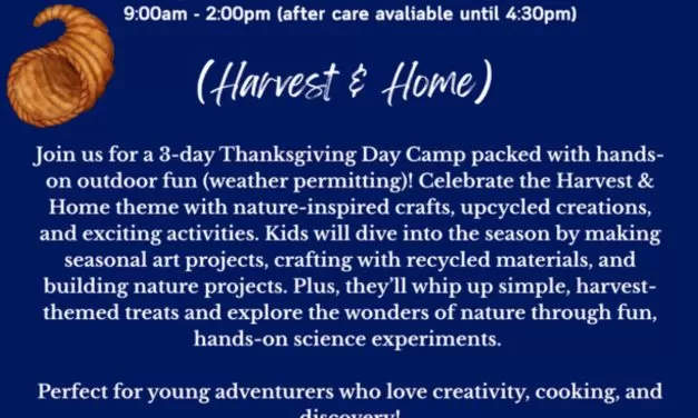 Thanksgiving Break Camp: Harvest and Home