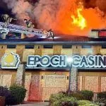 Early morning fire burns former Folsom Boulevard casino building