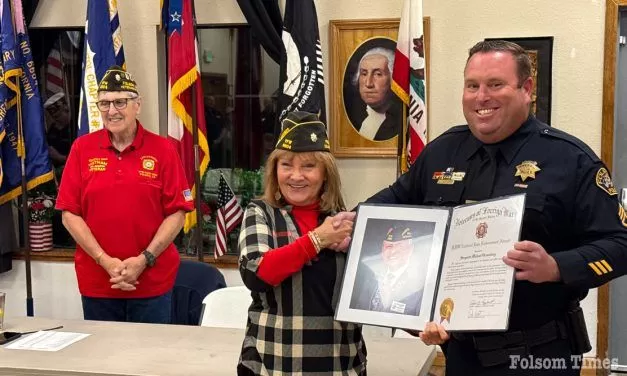 Folsom Police Sgt. Mike Grueneberg named National VFW Officer of the Year