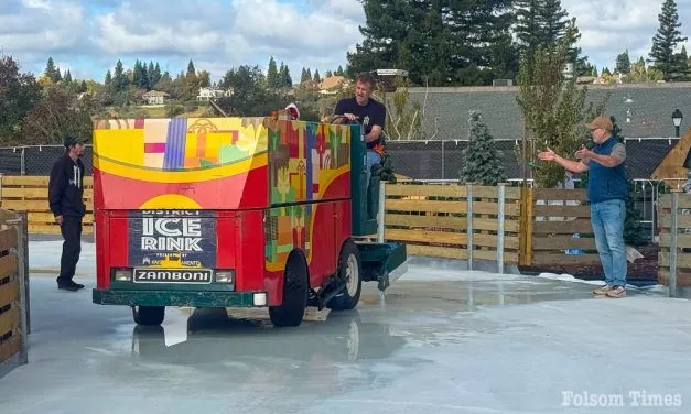 Ice, Ice, Baby: Folsom’s Holiday Rink shines ahead of opening weekend