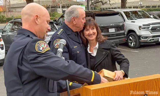 Folsom salutes a steady hand as Chief Ulibarri signs off for the final time