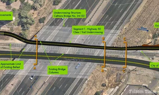 Folsom moves ahead with US50 trail under crossing design contract