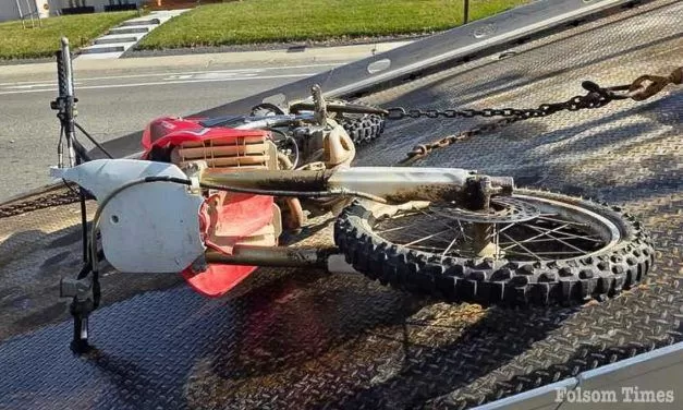 2 juveniles seriously hurt in dirt bike crash near Orangevale elementary school