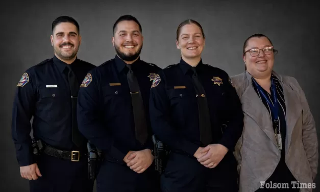 Folsom Police Department welcomes four new faces to its team